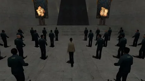 3D Computer Game - Mystic Temple - Take 05 動画素材 221991846