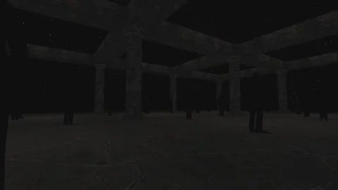 3D Computer Game - People in the Dark - Take 02 動画素材 229138718