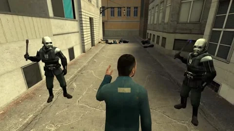 3D Computer Game - Police Brutality - Take 05 動画素材 229187956