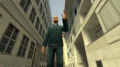 3D Computer Game - Police Brutality - Take 06 動画素材 229188007