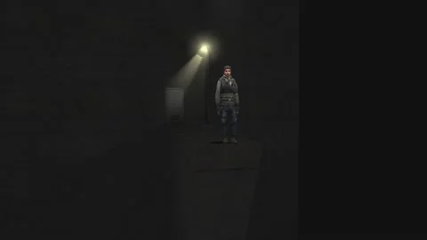 3D Computer Game - Watchmen - Take 02 Stock Footage 229188029