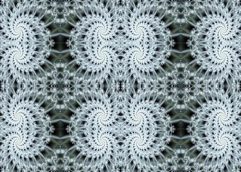 3d computer generated abstract unique glowing futuristic fractals artwork bac Stock Illustration