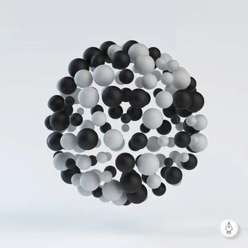 3D concept illustration. 3D concept illustration. Vector template. Can be ... Foto stock