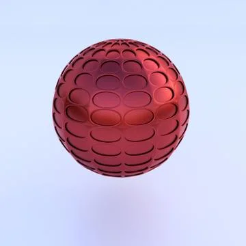 3d concept illustration. quality render with soft shadow. Stock Illustration