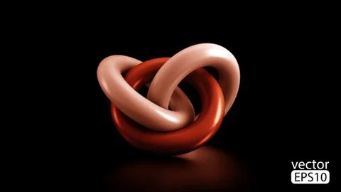 3d concept illustration. vector template Stock Illustration