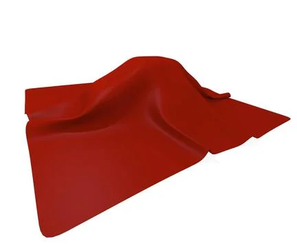 3d concept of a new car entry with a red curtain Ilustración de archivo