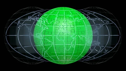3D concept of planet earth Video stock 107892021