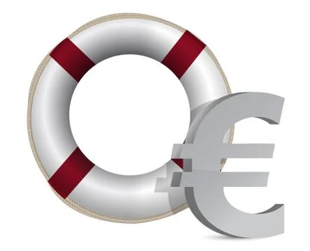 3d concept problem of the crisis in europe Stock Illustration