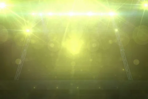 3D Concert NTSC Video stock 737776