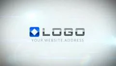 3d Corporate Business Logo Flare Creation from Pieces Stock After Effects
