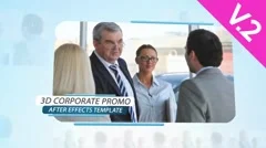 3d Corporate Promo (V.2) - After Effects Template Stock After Effects