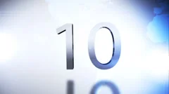3D Countdown Stock After Effects