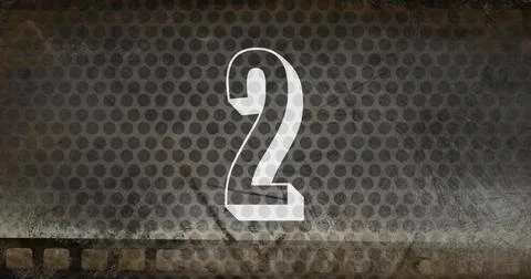 3d countdown image 4k Stock Illustration