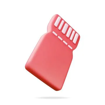 3d Coupon with Empty Space Isolated Stock Illustration