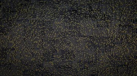 3d cpu processor chip background. Technological abstract illustration of Stockillustratie
