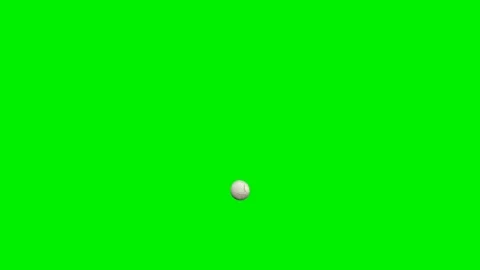 3d cracked bone period punctuation mark animation on green screen background Stock Footage 335395502