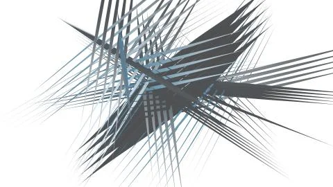 3D creative art lines  Abstract Artwork Illustration Stock Illustration