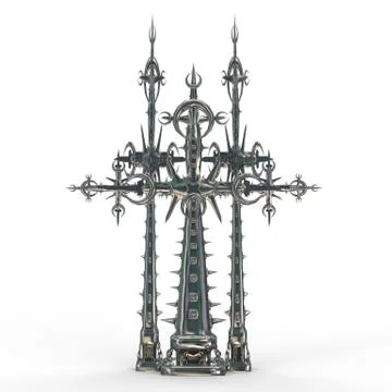 3d cross Stock Illustration