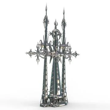 3d cross Illustration