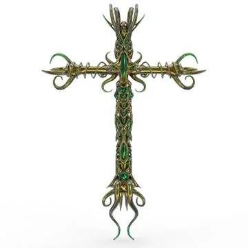 3d cross Stock Illustration