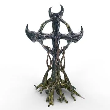 3d cross Stock Illustration