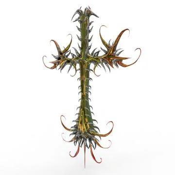 3d cross Stock Illustration