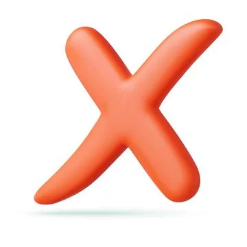 3D Cross sign elements Stock Illustration