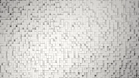 3d cube abstract background. Colored grid cubes texture digital futuristic Stock Illustration
