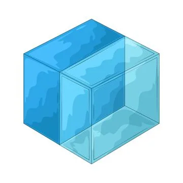 3D Cube illustration Иллюстрация