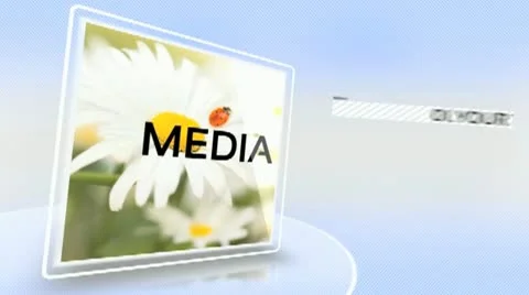 3D Cube Presentation Stockmateriaal After Effects