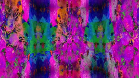 3d cube psychedelic fluid backdrop. Stock Footage 165661774