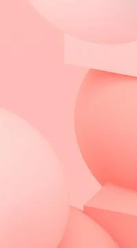3d cubes and spheres background. Abstract wallpaper. Flying geometric shapes. Stock-Illustration