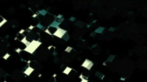 3D Cubes Motion Background HD Loop Stock Footage 493555