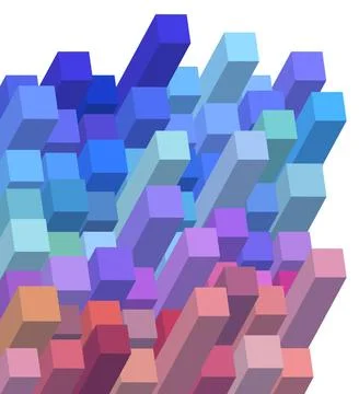 3d cubical abstract background Graphic Illustration of 3D Cubical Abstract... Stock Photos