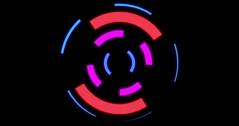 3d Cybersecurity server update like technology hud background in 4K Stock Footage 259937407