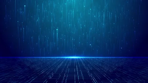 3D Cyberspace Big Data Digital Business Hi tech Information technology concept Stock Footage 313682932
