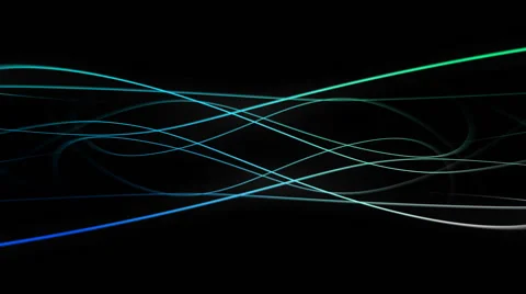 3d dancing waves animation illustration Stock Footage 46195933