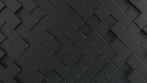 3D Dark Geometric Rhombic Abstract Background - Animation Loop 4K Stock Footage 118259734