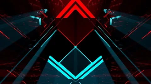 3D Dark Strobe Therapy VJ Stock Footage 80644650