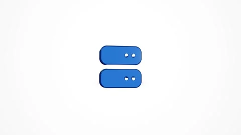 3D Data Center Server Rack Icon Animated Loop on White Background 4K Stock Footage 347650995