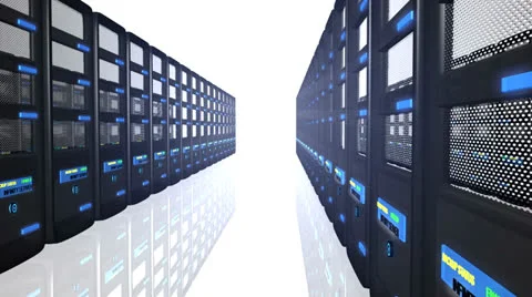3D Data Center Servers Stock-Footage 22843812