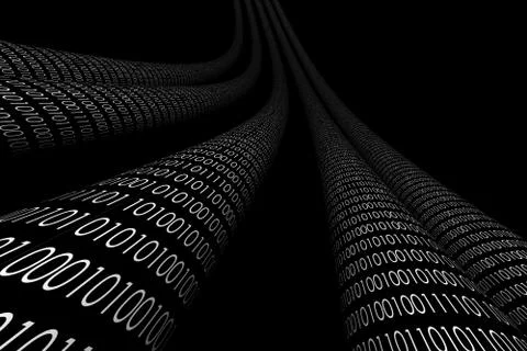 3d data Stock Illustration