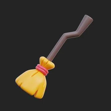 3d decorative elements for Halloween, trick or treat, october holiday, cart.. Illustrazione stock