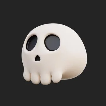 3d decorative elements for Halloween, trick or treat, october holiday, cart.. Stock Illustration