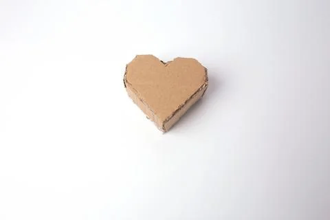 3d decorative object. Holiday concept. Decorative symbol. Abstract love symbol. 스톡 사진