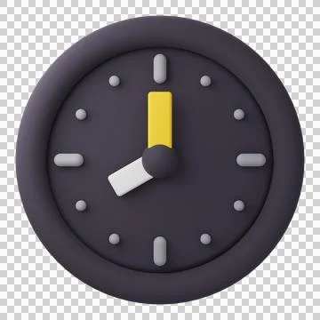 3D Design Clock  (20.00) 스톡 일러스트