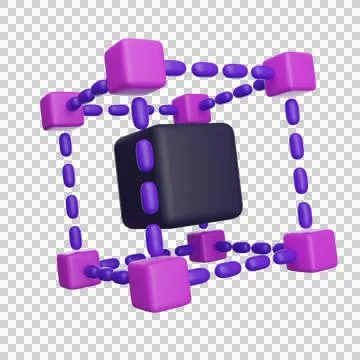 3D designing icon Stock Illustration