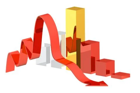 3d diagram Stock Illustration