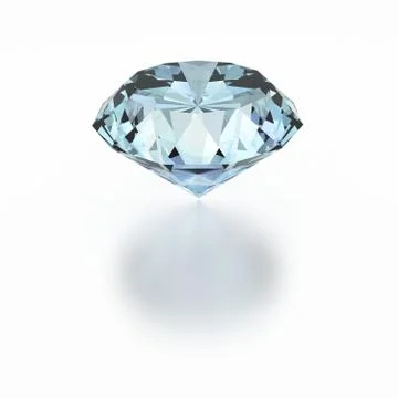 3D Diamond Stock Illustration