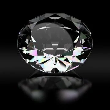 3d diamond. Stock Illustration